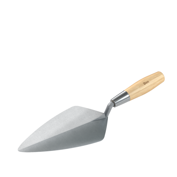 Bon Tool Bon 72-532 Brick Trowel Forged 10" Narrow London Wood Handle 72-532